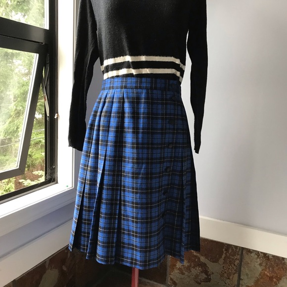 Vintage Wool kilt skirt - Picture 1 of 9